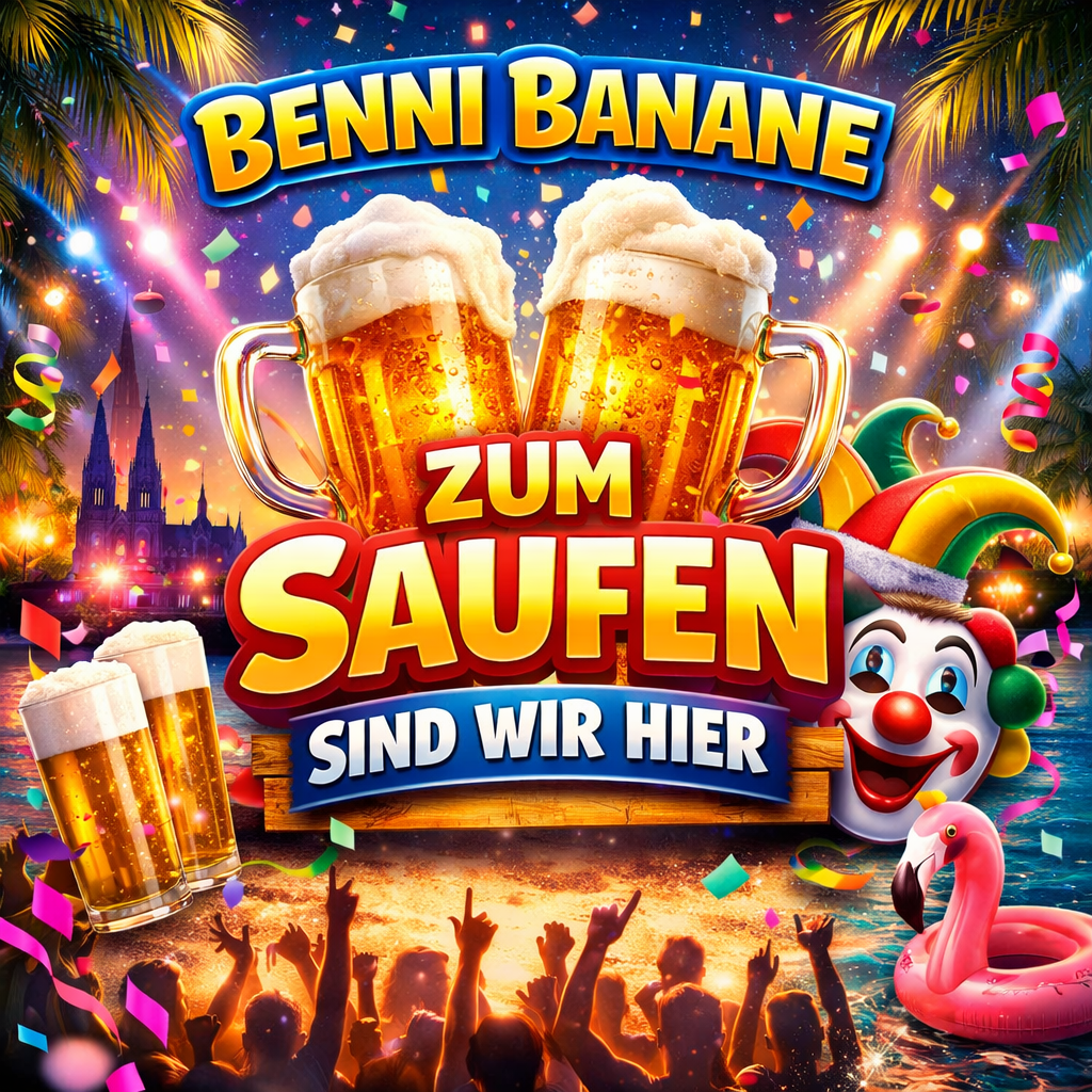 Benni Banane - Zum Saufen sind wir hier