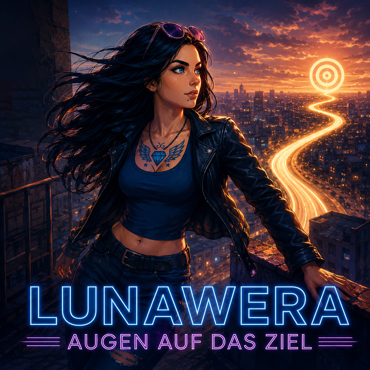 Lunawera - Augen auf das Ziel